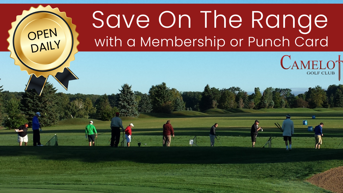 Driving Range memberships and punch cards